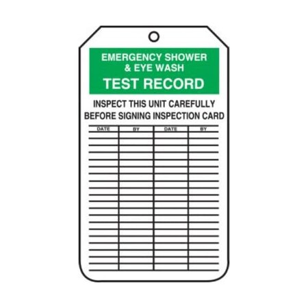 Accuform Caution, RP-Plastic, 3-1/4 in Width, 3/8 in Height, , 5 PK SHMGT207LTM